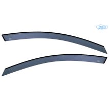 ΖΕΥΓΑΡΙ ΜΠΡΟΣΤΙΝΟΙ ΑΝΕΜΟΘΡΑΥΣΤΕΣ ΓΙΑ TESLA MODEL 3 4D 2018+ ΕΞΩΤΕΡΙΚΟΙ ΑΥΤΟΚΟΛΛΗΤΟΙ ΑΠΟ ΕΥΚΑΜΠΤΟ ΧΥΤΟ ΑΚΡΥΛΙΚΟ ΓΥΑΛΙ (CAST ACRYLIC GLASS) DGA - 2 ΤΕΜ Auto Moto Tyres 