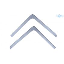 ΖΕΥΓΑΡΙ ΜΠΡΟΣΤΙΝΟΙ ΑΝΕΜΟΘΡΑΥΣΤΕΣ ΓΙΑ SCANIA HIGHLINE ΣΕΙΡΕΣ P/R/4/T/STREAMLINE ΑΥΤΟΚΟΛΛΗΤΟΙ ΕΞΩΤΕΡΙΚΟΙ ΑΠΟ ΕΥΚΑΜΠΤΟ ΧΥΤΟ ΑΚΡΥΛΙΚΟ ΓΥΑΛΙ (CAST ACRYLIC GLASS) DGA - 2 ΤΕΜ. Auto Moto Tyres 