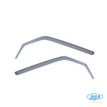 ΖΕΥΓΑΡΙ ΜΠΡΟΣΤΙΝΟΙ ΑΝΕΜΟΘΡΑΥΣΤΕΣ ΓΙΑ MITSUBISHI PAJERO /MONTERO / SHOGUN 3D 2000-2006 ΑΠΟ ΕΥΚΑΜΠΤΟ ΧΥΤΟ ΑΚΡΥΛΙΚΟ ΓΥΑΛΙ (CAST ACRYLIC GLASS) DGA - 2 ΤΕΜ. Auto Moto Tyres 