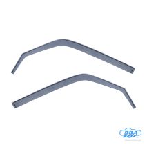 ΖΕΥΓΑΡΙ ΜΠΡΟΣΤΙΝΟΙ ΑΝΕΜΟΘΡΑΥΣΤΕΣ ΓΙΑ MITSUBISHI PAJERO PININ 3D 1998-2004  ΑΠΟ ΕΥΚΑΜΠΤΟ ΧΥΤΟ ΑΚΡΥΛΙΚΟ ΓΥΑΛΙ (CAST ACRYLIC GLASS) DGA - 2 ΤΕΜ. Auto Moto Tyres 