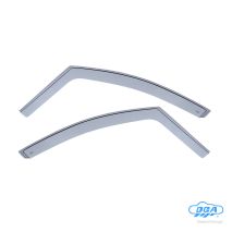 ΖΕΥΓΑΡΙ ΜΠΡΟΣΤΙΝΟΙ ΑΝΕΜΟΘΡΑΥΣΤΕΣ ΓΙΑ PEUGEOT 208 5D 2012-2019 ΑΠΟ ΕΥΚΑΜΠΤΟ ΧΥΤΟ ΑΚΡΥΛΙΚΟ ΓΥΑΛΙ (CAST ACRYLIC GLASS) DGA - 2 ΤΕΜ Auto Moto Tyres 