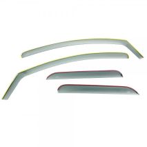 ΣΕΤ ΑΝΕΜΟΘΡΑΥΣΤΕΣ ΓΙΑ OPEL CORSA D 4/5D 2006-2014 / CORSA E 4/5D 2015+ ΑΠΟ ΕΥΚΑΜΠΤΟ ΧΥΤΟ ΑΚΡΥΛΙΚΟ ΓΥΑΛΙ (CAST ACRYLIC GLASS) DGA - 4 ΤΕΜ. Auto Moto Tyres 