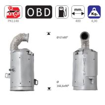 ΚΑΤΑΛΥΤΗΣ DIESEL CITROEN C3, DS3 / PEUGEOT 206+, 207, 208, 2008 1.4TD HDI DPF 1398cc 8HP-8HR-8HZ 2010-2015 Auto Moto Tyres 