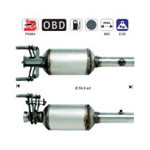 ΦΙΛΤΡΟ DPF ΣΙΛΙΚΟΝΟΥΧΟ ΚΑΡΒΙΔΙΟ SIC MERCEDES SPRINTER 88CV/109CV/129CV/150CV 2.1TD CDI 2148cc 2006-2010 Auto Moto Tyres 