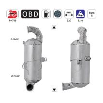 ΦΙΛΤΡΟ DPF ΣΙΛΙΚΟΝΟΥΧΟ ΚΑΡΒΙΔΙΟ SIC CITROEN C3/C4/BERLINGO - PEUGEOT PARTNER/207/208/301/308 1.6TD Auto Moto Tyres 