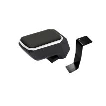 ΤΕΜΠΕΛΗΣ ΜΑΥΡΟΣ / ΑΣΗΜΙ ΜΕ ΜΕΤΑΛΛΙΚΗ ΒΑΣΗ (5600-K1+KLC-UNV-GR) ΓΙΑ DACIA DOKKER 2010+ S-Dizayn - 2 Τεμ. Auto Moto Tyres 