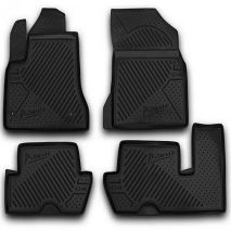 ΜΑΡΚΕ ΠΑΤΑΚΙΑ ΣΕ ΣΚΑΦΗ TPE ΛΑΣΤΙΧΟ ΓΙΑ CITROEN C4 PICASSO 5D 2007-2013  ΣΕ ΜΑΥΡΟ ΧΡΩΜΑ NOVLINE - 4 ΤΕΜ. Auto Moto Tyres 