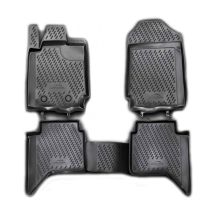 ΜΑΡΚΕ ΠΑΤΑΚΙΑ ΣΕ ΣΚΑΦΗ TPE ΛΑΣΤΙΧΟ ΓΙΑ FORD RANGER 4D 2011+  ΣΕ ΑΝΘΡΑΚΙ ΣΚΟΥΡΟ ΓΚΡΙ ΧΡΩΜΑ NOVLINE - 4 ΤΕΜ. Auto Moto Tyres 