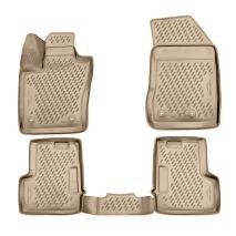 ΜΑΡΚΕ ΠΑΤΑΚΙΑ ΣΕ ΣΚΑΦΗ TPE ΛΑΣΤΙΧΟ ΓΙΑ JEEP RENEGADE 2015+  ΣΕ ΜΠΕΖ ΧΡΩΜΑ NOVLINE - 4 ΤΕΜ. Auto Moto Tyres 