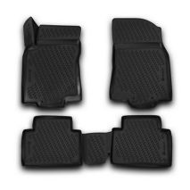 ΜΑΡΚΕ ΠΑΤΑΚΙΑ ΣΕ ΣΚΑΦΗ TPE ΛΑΣΤΙΧΟ ΓΙΑ NISSAN X-TRAIL 5D 2013-2020  ΣΕ ΜΑΥΡΟ ΧΡΩΜΑ NOVLINE - 4 ΤΕΜ. Auto Moto Tyres 