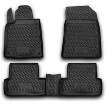 ΜΑΡΚΕ ΠΑΤΑΚΙΑ ΣΕ ΣΚΑΦΗ TPE ΛΑΣΤΙΧΟ ΓΙΑ PEUGEOT 407 2004+  ΣΕ ΜΑΥΡΟ ΧΡΩΜΑ NOVLINE - 4 ΤΕΜ. Auto Moto Tyres 