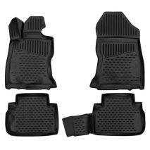 ΜΑΡΚΕ ΠΑΤΑΚΙΑ ΣΕ ΣΚΑΦΗ TPE ΛΑΣΤΙΧΟ ΓΙΑ SUBARU FORESTER SUV 2018+  ΣΕ ΜΑΥΡΟ ΧΡΩΜΑ NOVLINE - 4 ΤΕΜ. Auto Moto Tyres 