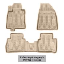 ΜΑΡΚΕ ΠΑΤΑΚΙΑ ΣΕ ΣΚΑΦΗ TPE ΛΑΣΤΙΧΟ ΓΙΑ AUDI Q7 2015+  ΣΕ ΜΠΕΖ ΧΡΩΜΑ NOVLINE - 4 ΤΕΜ. Auto Moto Tyres 