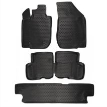 ΜΑΡΚΕ ΠΑΤΑΚΙΑ ΣΕ ΣΚΑΦΗ TPE ΛΑΣΤΙΧΟ ΓΙΑ DACIA LOGAN MCV 7ΘΕΣΙΟ 2009-2013  ΣΕ ΜΑΥΡΟ ΧΡΩΜΑ NOVLINE - 5 ΤΕΜ. Auto Moto Tyres 