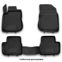 ΜΑΡΚΕ ΠΑΤΑΚΙΑ ΣΕ ΣΚΑΦΗ TPE ΛΑΣΤΙΧΟ ΓΙΑ PEUGEOT 208 / 2008 3D / 5D 4/2012-2019  ΣΕ ΜΑΥΡΟ ΧΡΩΜΑ NOVLINE - 4 ΤΕΜ. Auto Moto Tyres 