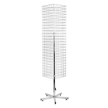 STAND ΜΕΤΑΛΛΙΚΟ ΜΕ ΠΛΕΓΜΑ 4 ΟΨΕΩN ΜΕ ΓΑΝΤΖΑΚΙΑ ΣΤΕΡΕΩΣΗΣ 175x31cm AMIO - 1 Τεμ. Auto Moto Tyres 