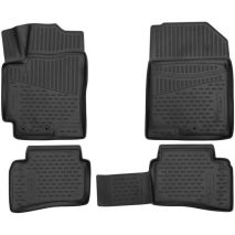 ΜΑΡΚΕ ΠΑΤΑΚΙΑ ΣΕ ΣΚΑΦΗ TPE ΛΑΣΤΙΧΟ ΓΙΑ KIA STONIC 2017+  ΣΕ ΜΑΥΡΟ ΧΡΩΜΑ NOVLINE - 4 ΤΕΜ. Auto Moto Tyres 