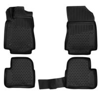 ΜΑΡΚΕ ΠΑΤΑΚΙΑ ΣΕ ΣΚΑΦΗ TPE ΛΑΣΤΙΧΟ ΓΙΑ CITROEN C3 HTB 2016+  ΣΕ ΜΑΥΡΟ ΧΡΩΜΑ NOVLINE - 4 ΤΕΜ. Auto Moto Tyres 