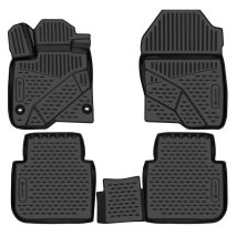 ΠΑΤΑΚΙΑ ΣΕ ΣΚΑΦΗ TPE ΛΑΣΤΙΧΟ ΓΙΑ HONDA CR-V (VI) 2022+ 5D SUV ΣΕ ΜΑΥΡΟ ΧΡΩΜΑ NOVLINE - 4 ΤΕΜ. Auto Moto Tyres 