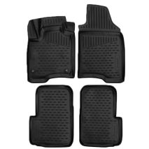 ΜΑΡΚΕ ΠΑΤΑΚΙΑ ΣΕ ΣΚΑΦΗ TPE ΛΑΣΤΙΧΟ ΓΙΑ FIAT PANDA 5D 2011+   ΣΕ ΜΑΥΡΟ ΧΡΩΜΑ NOVLINE - 4 ΤΕΜ.? Auto Moto Tyres 