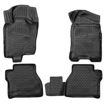 ΜΑΡΚΕ ΠΑΤΑΚΙΑ ΣΕ ΣΚΑΦΗ TPE ΛΑΣΤΙΧΟ ΓΙΑ NISSAN NAVARA D23 2015+  ΣΕ ΜΑΥΡΟ ΧΡΩΜΑ NOVLINE - 4 ΤΕΜ. Auto Moto Tyres 