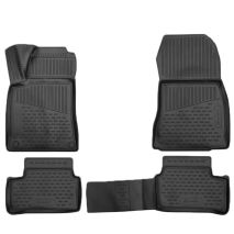 ΜΑΡΚΕ ΠΑΤΑΚΙΑ ΣΕ ΣΚΑΦΗ TPE ΛΑΣΤΙΧΟ ΓΙΑ MERCEDES CLA X117 180 SHOOTING BRAKE 2015-2019  ΣΕ ΜΑΥΡΟ ΧΡΩΜΑ NOVLINE - 4 ΤΕΜ. Auto Moto Tyres 