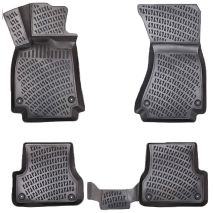 ΜΑΡΚΕ ΠΑΤΑΚΙΑ ΣΕ ΣΚΑΦΗ TPE ΛΑΣΤΙΧΟ ΓΙΑ AUDI A6 4D 2018+  ΣΕ ΜΑΥΡΟ ΧΡΩΜΑ NOVLINE - 4 ΤΕΜ. Auto Moto Tyres 