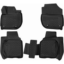 ΜΑΡΚΕ ΠΑΤΑΚΙΑ ΣΕ ΣΚΑΦΗ TPE ΛΑΣΤΙΧΟ ΓΙΑ HONDA JAZZ 5D 2014+   ΣΕ ΜΑΥΡΟ ΧΡΩΜΑ NOVLINE - 4 ΤΕΜ. Auto Moto Tyres 