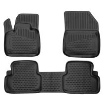 ΜΑΡΚΕ ΠΑΤΑΚΙΑ ΣΕ ΣΚΑΦΗ TPE ΛΑΣΤΙΧΟ ΓΙΑ NISSAN LEAF 5D 2017+  ΣΕ ΜΑΥΡΟ ΧΡΩΜΑ NOVLINE - 4 ΤΕΜ.. Auto Moto Tyres 