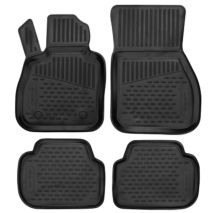 ΜΑΡΚΕ ΠΑΤΑΚΙΑ ΣΕ ΣΚΑΦΗ TPE ΛΑΣΤΙΧΟ ΓΙΑ MINI CLUBMAN F54 2015+  ΣΕ ΜΑΥΡΟ ΧΡΩΜΑ NOVLINE - 4 ΤΕΜ. Auto Moto Tyres 