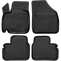 ΜΑΡΚΕ ΠΑΤΑΚΙΑ ΣΕ ΣΚΑΦΗ TPE ΛΑΣΤΙΧΟ ΓΙΑ SUZUKI IGNIS 5D 2016+   ΣΕ ΜΑΥΡΟ ΧΡΩΜΑ NOVLINE - 4 ΤΕΜ.. Auto Moto Tyres 