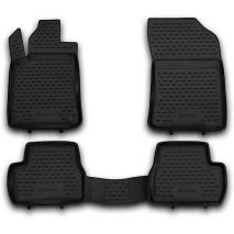 ΜΑΡΚΕ ΠΑΤΑΚΙΑ ΣΕ ΣΚΑΦΗ TPE ΛΑΣΤΙΧΟ ΓΙΑ CITROEN DS3 2010+  ΣΕ ΜΑΥΡΟ ΧΡΩΜΑ NOVLINE - 4 ΤΕΜ. Auto Moto Tyres 