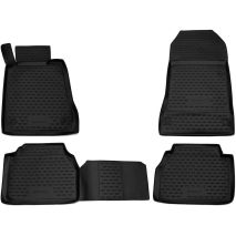 ΜΑΡΚΕ ΠΑΤΑΚΙΑ ΣΕ ΣΚΑΦΗ TPE ΛΑΣΤΙΧΟ ΓΙΑ MERCEDES E-KLAS W210 1995-2003  ΣΕ ΜΑΥΡΟ ΧΡΩΜΑ NOVLINE - 4 ΤΕΜ. Auto Moto Tyres 