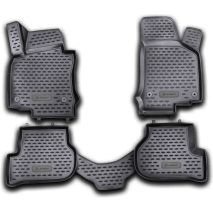 ΜΑΡΚΕ ΠΑΤΑΚΙΑ ΣΕ ΣΚΑΦΗ TPE ΛΑΣΤΙΧΟ ΓΙΑ VW GOLF 6 3/5D 04/2009+   ΣΕ ΜΑΥΡΟ ΧΡΩΜΑ NOVLINE - 4 ΤΕΜ. Auto Moto Tyres 