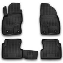 ΜΑΡΚΕ ΠΑΤΑΚΙΑ ΣΕ ΣΚΑΦΗ TPE ΛΑΣΤΙΧΟ ΓΙΑ FORD FOCUS II 2005+  ΣΕ ΜΑΥΡΟ ΧΡΩΜΑ NOVLINE - 4 ΤΕΜ. Auto Moto Tyres 