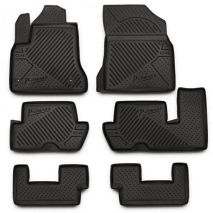 ΜΑΡΚΕ ΠΑΤΑΚΙΑ ΣΕ ΣΚΑΦΗ TPE ΛΑΣΤΙΧΟ ΓΙΑ CITROEN C4 GRAND PICASSO 5D 2006-2013 (3 ΣΕΙΡΕΣ ΚΑΘΙΣΜΑΤΩΝ)  ΣΕ ΜΑΥΡΟ ΧΡΩΜΑ NOVLINE - 6 ΤΕΜ. Auto Moto Tyres 