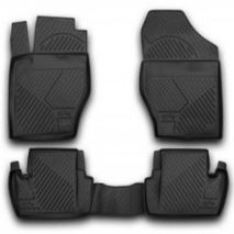 ΜΑΡΚΕ ΠΑΤΑΚΙΑ ΣΕ ΣΚΑΦΗ TPE ΛΑΣΤΙΧΟ ΓΙΑ CITROEN C4 5D 2011-2013  ΣΕ ΜΑΥΡΟ ΧΡΩΜΑ ΜΕ ΚΟΥΜΠΩΜΑΤΑ TYPE-P NOVLINE - 4 ΤΕΜ. Auto Moto Tyres 