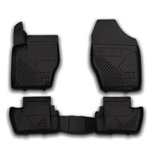 ΜΑΡΚΕ ΠΑΤΑΚΙΑ ΣΕ ΣΚΑΦΗ TPE ΛΑΣΤΙΧΟ ΓΙΑ CITROEN C4 5D 2013-2018  ΣΕ ΜΑΥΡΟ ΧΡΩΜΑ NOVLINE - 4 ΤΕΜ. Auto Moto Tyres 