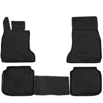 ΜΑΡΚΕ ΠΑΤΑΚΙΑ ΣΕ ΣΚΑΦΗ TPE ΛΑΣΤΙΧΟ ΓΙΑ BMW ΣΕΙΡΑ 7 F01 4D 2007-2015   ΣΕ ΜΑΥΡΟ ΧΡΩΜΑ NOVLINE - 4 ΤΕΜ. Auto Moto Tyres 