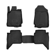 ΜΑΡΚΕ ΠΑΤΑΚΙΑ ΣΕ ΣΚΑΦΗ TPE ΛΑΣΤΙΧΟ ΓΙΑ FORD RANGER 2D 2011+  ΣΕ ΜΑΥΡΟ ΧΡΩΜΑ NOVLINE - 4 ΤΕΜ. Auto Moto Tyres 