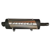 Εξάτμιση Scooter SYM GTS EVO 250/300cc  Οβάλ Μαύρο- inox protecht Auto Moto Tyres 