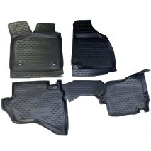 ΜΑΡΚΕ ΠΑΤΑΚΙΑ ΣΕ ΣΚΑΦΗ TPE ΛΑΣΤΙΧΟ ΓΙΑ FORD RANGER 2007-2011  ΣΕ ΜΑΥΡΟ ΧΡΩΜΑ ΜΕ ΔΙΑΤΡΗΤΑ ΚΟΥΜΠΩΜΑΤΑ NOVLINE - 4 ΤΕΜ. Auto Moto Tyres 