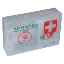 ΦΑΡΜΑΚΕΙΟ - ΚΙΤ ΠΡΩΤΩΝ ΒΟΗΘΕΙΩΝ TYPE B EURO-7 ΣΕ ΠΛΑΣΤΙΚΗ ΚΑΣΕΤΙΝΑ AMiO - 1 ΤΕΜ. Auto Moto Tyres 