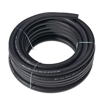 ΣΩΛΗΝΑΚΙ ΜΑΥΡΟ ΛΑΣΤΙΧΕΝΙΟ Φ 12,7mm - ΤΡΙΠΛΗ ΣΤΡΩΣΗ - ΜΗΚΟΣ 10 m AMiO - 1 ΤΕΜ. Auto Moto Tyres 