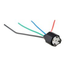 ΒΑΣΗ/ΦΙΣΑ ΚΕΡΑΜΙΚΗ ΓΙΑ ΡΕΛΕ 4 PIN ME 4 ΚΑΛΩΔΙΑ (14 cm) M-TECH - 1 ΤΕΜ. Auto Moto Tyres 