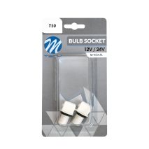ΦΙΣΑ ΓΙΑ ΛΑΜΠΕΣ T10 W5W/W3W/W16W ME ΚΑΛΩΔΙΟ 15cm M-TECH - 2 ΤΕΜ. Auto Moto Tyres 