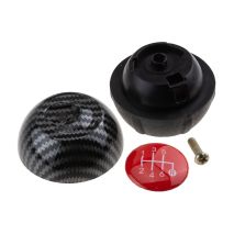 ΠΟΜΟΛΟ ΤΑΧΥΤΗΤΩΝ ΜΑΡΚΕ ΜΕ ΕΝΔΕΙΞΗ 6 ΤΑΧΥΤΗΤΩΝ ΣΕ ΚΟΚΚΙΝΟ-ΜΑΥΡΟ-ΚΑΡΜΠΟΝ ΧΡΩΜΑ ΓΙΑ FIAT 500 ABARTH 2007+ NTY - 1 ΤΕΜ. Auto Moto Tyres 