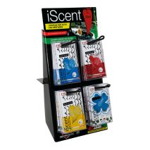 ΣΤΑΝΤ ΜΕ 24 ΤΕΜΑΧΙΑ ΑΡΩΜΑΤΙΚΑ ΚΡΕΜΑΣΤΑ iScent LOVE + LUCK ΔΙΑΦΟΡΑ ΑΡΩΜΑΤΑ Auto Moto Tyres 