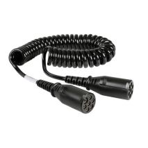 ΑΝΤΑΠΤΟΡΑΣ ΦΟΡΤΗΓΟΥ ISO 1185 24N ΜΕ ΚΑΛΩΔΙΟ ΣΠΙΡΑΛ 4.5m ERICH JAEGER Auto Moto Tyres 