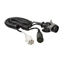 ΑΝΤΑΠΤΟΡΑΣ ΔΙΠΛΟΣ ΦΟΡΤΗΓΟΥ 24V 24N-S/15ΠΟΛΩΝ ΜΕ ΚΑΛΩΔΙΟ ΣΠΥΡΑΛ 4.5m ERICH JAEGER Auto Moto Tyres 